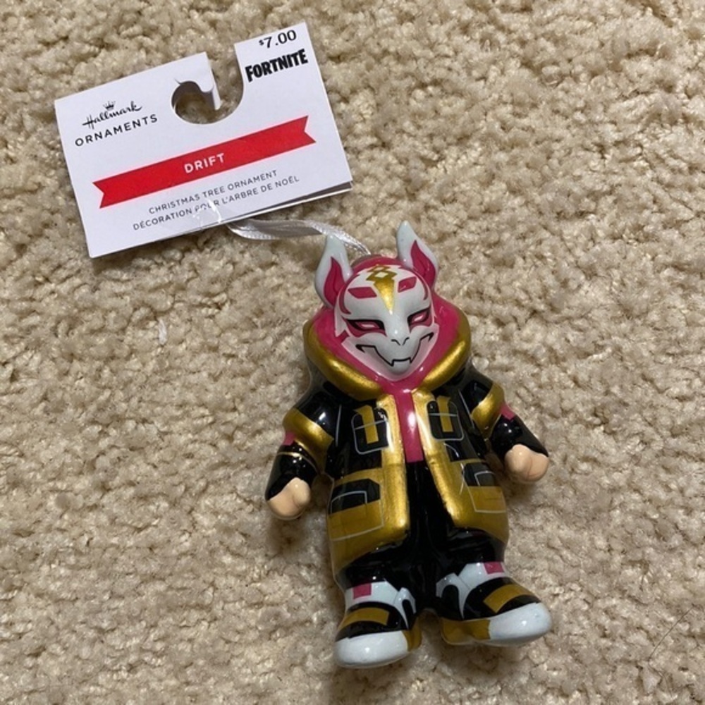Fortnite Drift Christmas Tree Holiday Ornament Figure 2021 Hallmark